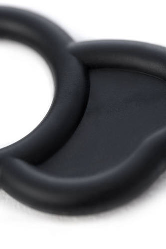 Набор из двух чёрных эрекционных колец 709032
