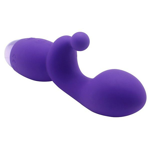 Фиолетовый вибратор Howells INDULGENCE Rechargeable G Kiss 174213pur (16,5 см)