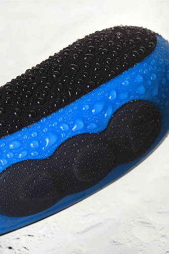 Массажёр простаты чёрно-синего цвета Erotist Second 541302