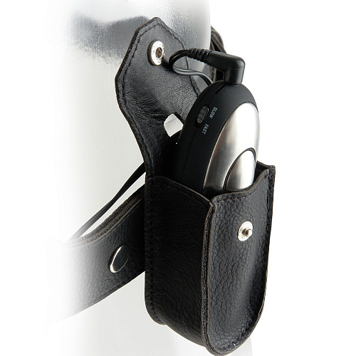 Чёрные мужские трусы с электростимуляцией Pipedream Shock Therapy Shock Jock PD3725-02