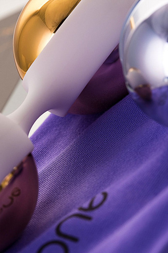 Синие и золотистые вагинальные шарики Nalone Yany VS-VR31