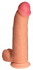 Телесный реалистичный фаллоимитатор с присоской Сумерки богов №73 3201-73 BX DD (20 см)