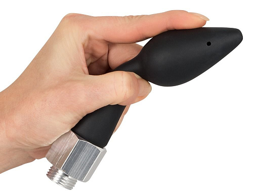 Чёрная анальная насадка для душа Orion Anal Douche Rear Splash 05248670000