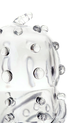 Прозрачная насадка на пенис A-toys TOYFA 768011