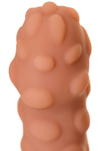 Телесная насадка на фаллос с крупными бугорками KOKOS Extreme Sleeve 011 S-size ES.011-S (12,7 см)