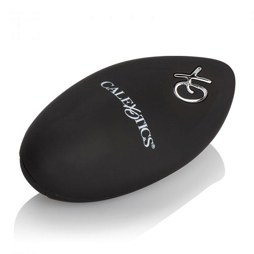 Чёрное виброяйцо из силикона California Exotic Novelties Silicone Remote Rechargeable Egg SE-0077-30-3
