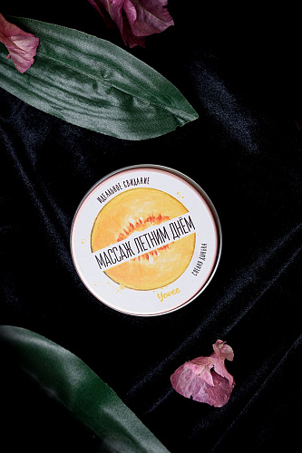 Массажная свеча с ароматом дыни ToyFa «Массаж летним днём»  722010