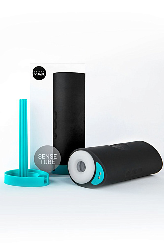 Чёрный мастурбатор Sense Max STB