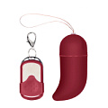 Красное виброяйцо с пультом Shots Media BV Medium Wireless Vibrating G-Spot Egg SHT088RED (7,5 см)