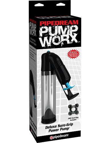 Вакуумная помпа Pipedream WORX DELUXE SURE GRIP PUMP PD3290-23