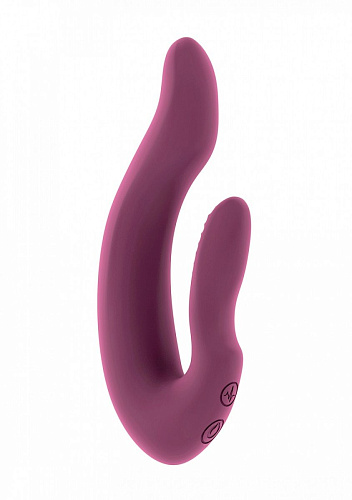 Розовый хай-тек вибратор для пар Shots Media BV Hayden JIL002PNK (15,2 см)