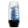 Голубой мастурбатор Fleshlight FleshSkins — Grip Blue Ice FL662