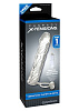 Удлиняющая насадка из прозрачного материала Pipedream VIBRATING SUPER SLEEVE PD4134-20 (16 см)