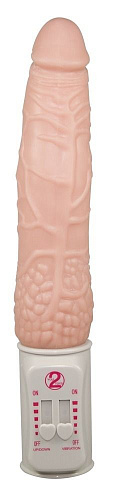 Реалистичный вибратор телесного цвета Orion Push it! 0563226 (27,5 см)