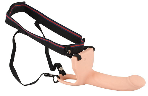 Телесный фаллопротез с вибрацией Orion Vibrating Strap-On 05946010000