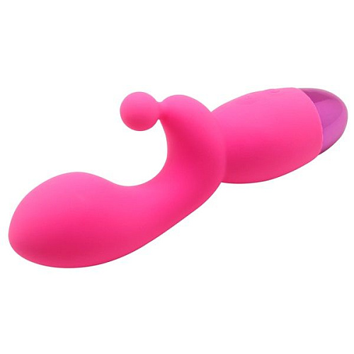 Розовый вибратор Howells INDULGENCE Rechargeable G Kiss 174213pink (16,5 см)