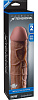 Коричневая насадка Pipedream Mega 2 Extension PD4114-29 (20,3 см)