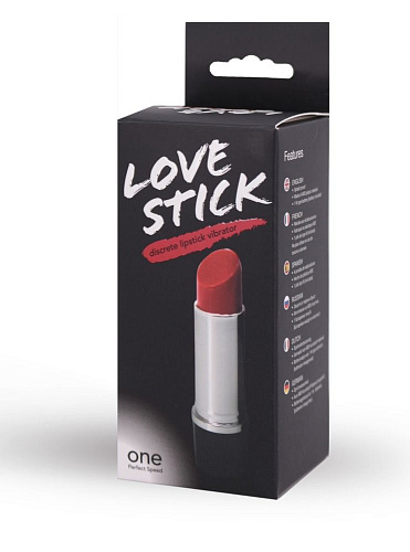 Мини-вибратор в форме губной помады Seven Creations Love Stick Vibe 51068