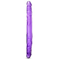 Фиолетовый двусторонний фаллоимитатор Blush Novelties 14 Inch Double Dildo BL-29751 (35 см)