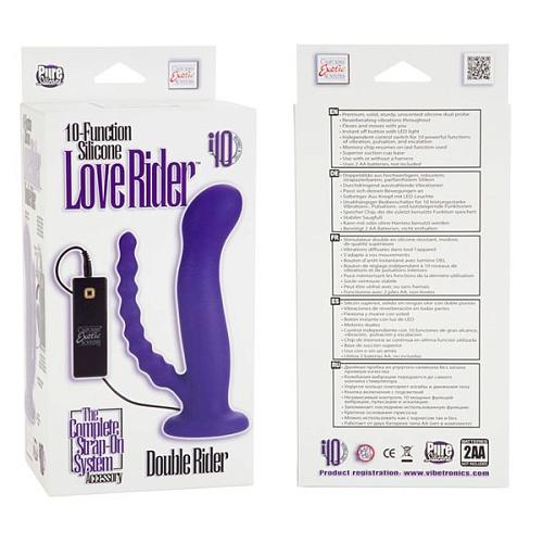 Вибромассажёр анально-вагинальный California Exotic Novelties LOVE RIDER SE-1498-81-3