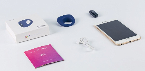 Синее эрекционное smart-кольцо Magic Motion MAGIC MOTION DANTE 861102