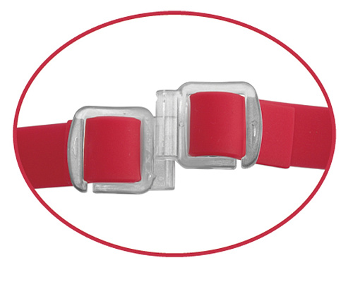 Красный страпон с вибрацией Pipedream Hollow Strap-On PD4533-15