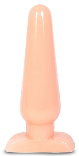 Телесная анальная пробка Blush Novelties SMALL PLUG BL-18603 (9 см)