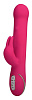 Розовый вибратор со стимулятором клитора Orion Rabbit Tres Chic 0586110 (23 см)