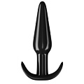 Чёрная анальная пробка для ношения Сумерки богов 650-06 BX DD (11,5 см)