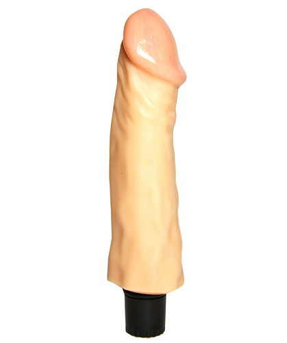 Вибромассажёр-реалистик телесного цвета Сумерки богов №27 202-27 BX SB (19,5 см)