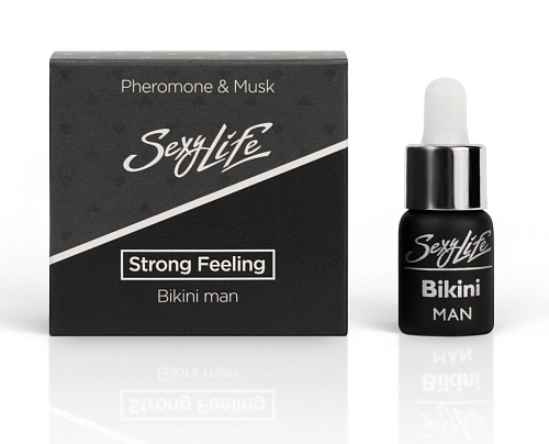 Мужские духи с феромонами для зоны бикини Парфюм престиж М Strong Feeling (5 мл)