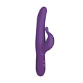 Фиолетовый водонепроницаемый силиконовый вибратор California Exotic Novelties Posh 10-Function Silicone Teasing Tickler SE-4540-40-3 (20 см)