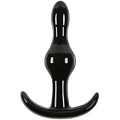 Чёрная анальная пробка NS Novelties Jelly Rancher T-Plug Wave NSN-0451-23 (9,7 см)