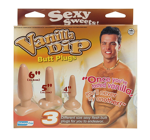 Набор телесных конусообразных втулок NMC 111084