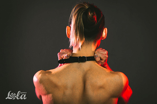 Чёрный кляп-шарик Lola toys Love Spell 1144-01lola