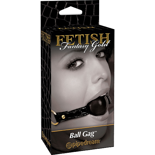Чёрный силиконовый кляп-шар Pipedream Ball Gag PD3975-23