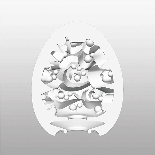 Мастурбатор-яйцо молочного цвета Tenga SURFER EGG-012