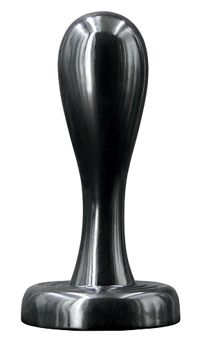 Чёрная анальная пробка NS Novelties Bowler Plug MD NSN-1108-33 (11 см)