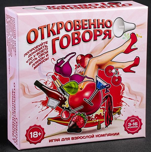 Игра для вечеринки Сима-Ленд «Откровенно говоря» 1062356