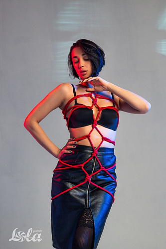 Красная верёвка Lola toys Tender Red 1158-02lola (10 м)