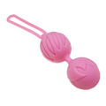 Нежно-розовые вагинальные шарики Adrien Lastic Geisha Lastic Ball L 40301