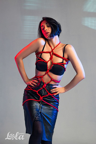 Красная верёвка Lola toys Tender Red 1158-02lola (10 м)