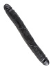 Чёрный двусторонний фаллоимитатор Pipedream 12 Slim Double Dildo PD5516-23 (30 см)