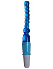 Голубой гелевый анальный вибратор Eroticon 30167 (25 см)