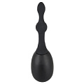 Чёрный анальный душ-стимулятор малого размера Orion Black Velvets 0514551
