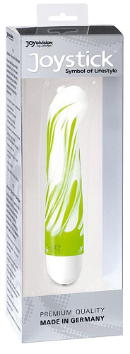 Бело-зелёный вибратор Joy Division Flick-Flac Comfort 18481 (17,8 см)