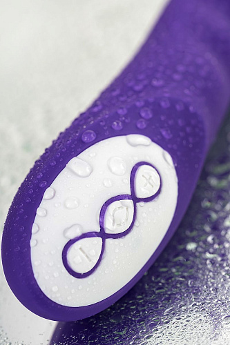 Нереалистичный фиолетовый вибратор ToyFa SYRIN 561021 (21 см)