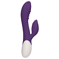 Фиолетовый вибратор-кролик с функцией нагрева Shots Media BV Sunburst HEA005PUR (20 см)