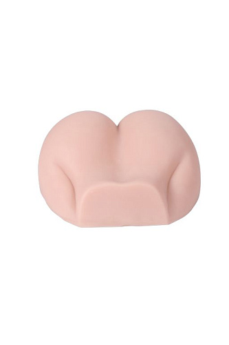 Реалистичный двойной мастурбатор телесного цвета Real Real Booty RB001