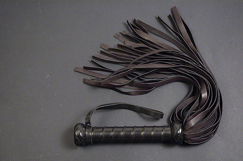 Чёрная плеть Beastly Толстый Витень-Битень 20509 (55 см)